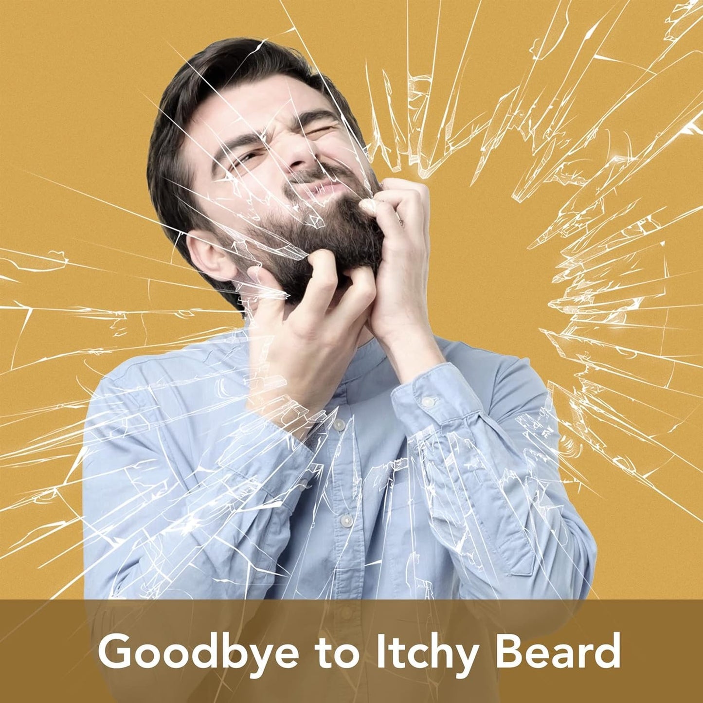 Vegan Multi-Purpose Beard Oil for Eliminating Dandruff and Impurities in Hair, 1.02 Oz