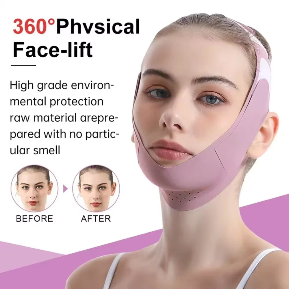 Women Face Slimming Bandage V Line Face Shaper Chin Cheek Lift up Belt anti Wrinkle Band Facial Massager Beauty Skin Care Tools