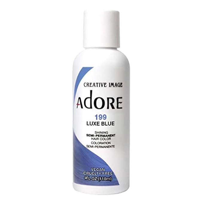 Adore Semi Permanent Hair Color (164 Electric Lime) | Vegan & Cruelty-Free Green Hair Dye | No Ammonia, No Peroxide, No Alcohol | 4 Fl Oz