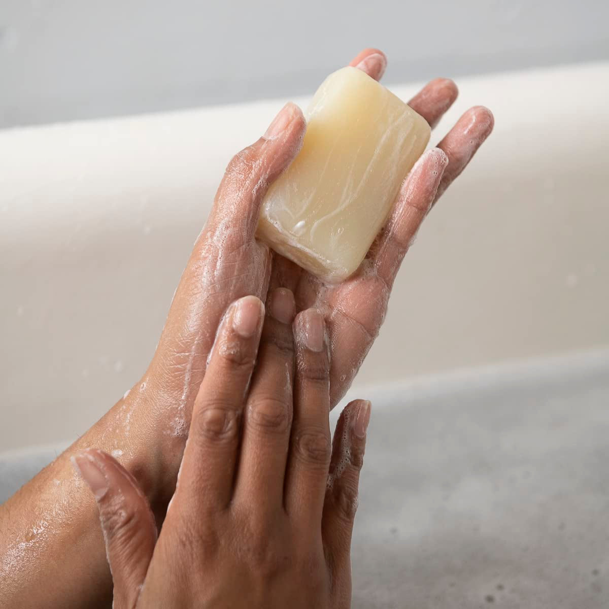 Body Soap Bar, Natural Origin,Protects and Softens Dry Skin, Coconut & Olive Oils, for Men and Women, EWG Verified & Vegan, Sage & Rosemary, 4 Oz