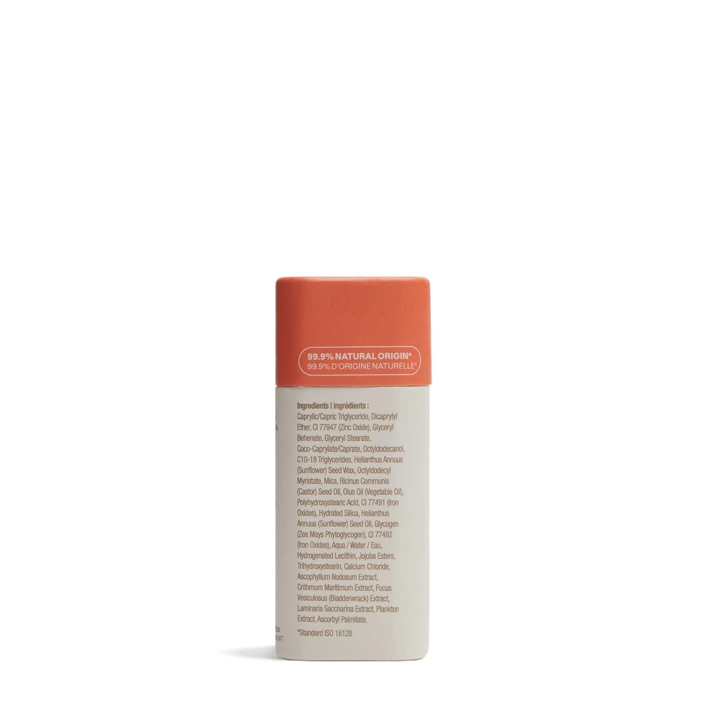 Oceanly Plastic-Free Lightweight Blush Stick, Titanium Dioxide-Free, EWG Verified, Vegan & Cruelty-Free Makeup, Corail, 0.3 Ounces