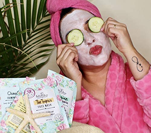 Bella & Bear Hello Glow Face Mask for refining and brightening - Vegan - 6.7oz