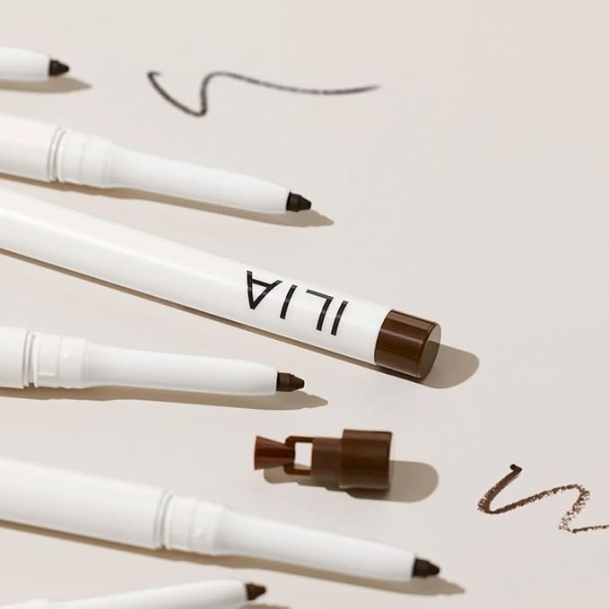 ILIA - Clean Line Gel Liner with Built-In Sharpener | Blendable, Highly Pigmented, Water-Resistant, Budge-Resistant | Non-Toxic, Vegan, Cruelty-Free (Twilight | Black, 0.01 oz | 0.4 g)