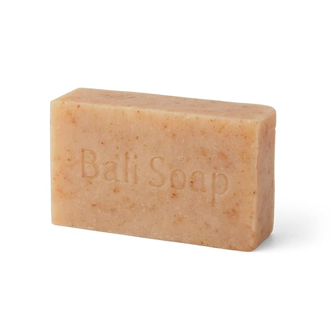 Bali Soap - Papaya Natural Soap Bar for Men & Women - Vegan, Handmade, Exfoliating, Moisturizing - 3 Pack, 3.5 Oz Each