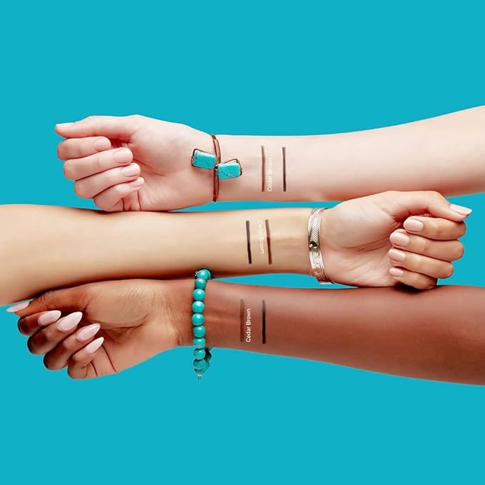 Cheekbone Empower Eyeliner, Cedar Brown, Pencil, Easy Application, Ultra-Smooth, High-Pigment Formula for All-Day Wear, Vegan & Cruelty Free, 1 count