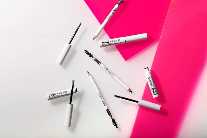 wet n wild Brow-Sessive Brow_Pencil, Ultra-Precise Dual Ended Spoolie Brush for Perfect Buidlable Blendable Shaping, Natural Lasting Shades for Every Brow, Cruelty-Free & Vegan - Taupe (Pack of 2)