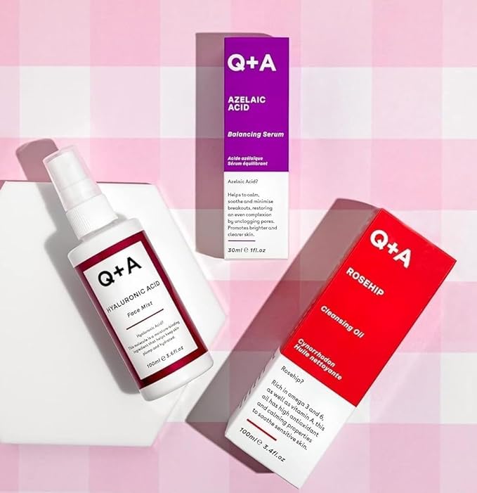 Q+A Collagen Booster Serum (15ml), Collagen Face Serum, Skincare with Algae Extracts, Smooths, Plumps & Hydrates, Vegan & Cruelty Free, For All Skin Types