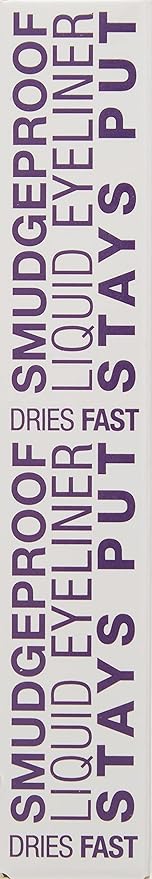 wet n wild MegaLiner Liquid Eyeliner - Electric Purple (Pack of 2)