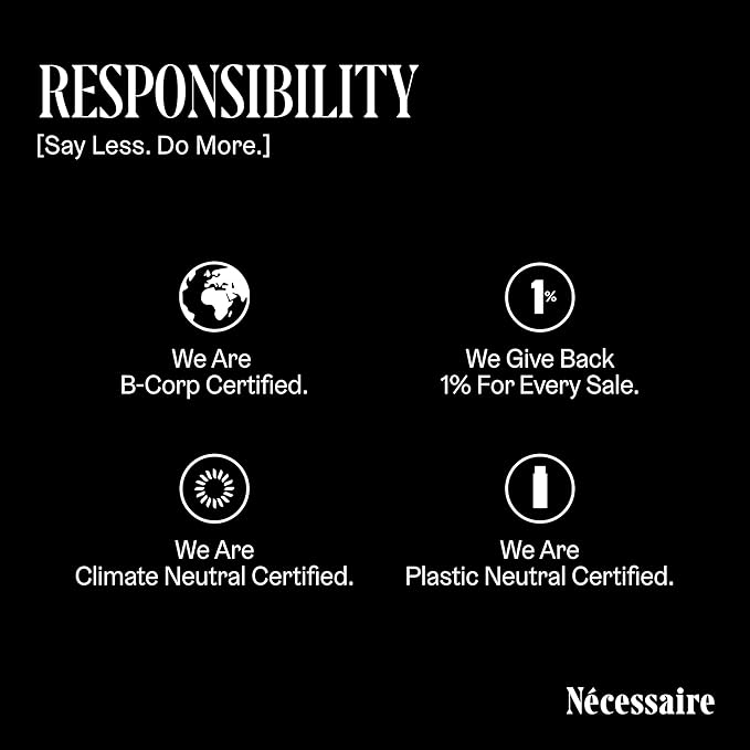 Nécessaire The Body Wash Santal. Natural Body Wash for Women & Men, Therapeutic Shower Gel with Epsom Salt + Minerals. Gel Cleanse. 3.4fl oz