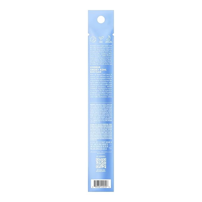e.l.f. Smoky Kohl Eyeliner, Eye Pencil For Creating Long-Lasting, Bold, High-Pigmented Makeup Looks, Vegan & Cruelty-Free, Sky High