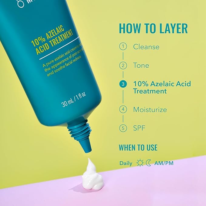 Good Molecules 10% Azelaic Acid Treatment Pack 3 – 30 ml Each | Soothing Facial Formula for Uneven Tone with Azelaic Acid – Vegan & Fragrance-Free Skincare
