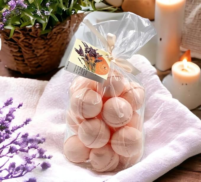Bath Bombs Set of 14 Bombs 1 oz/ea, USA Handmade Bath Fizzies, Shea & Coco Butter | Working Great for Dry Skin | Birthday Gift Idea | Natural Ingredients Vegan & Cruelty Free - Autumn Magic