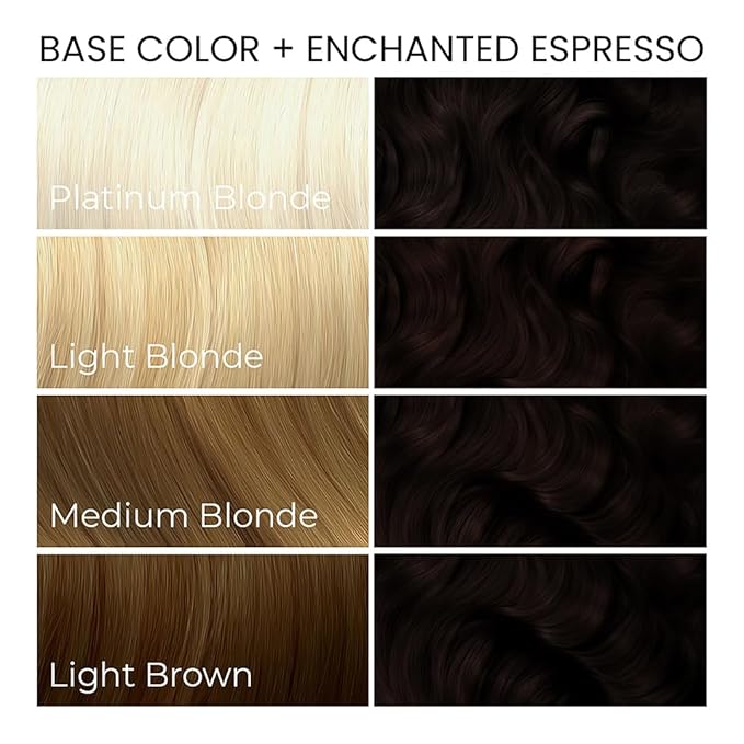 Arctic Fox Semi-Permanent Hair Dye, Vegan & Cruelty-Free, Enchanted Espresso, Ammonia-Free, Conditioning Formula, For All Hair Types, DIY Color, 5.6 fl oz