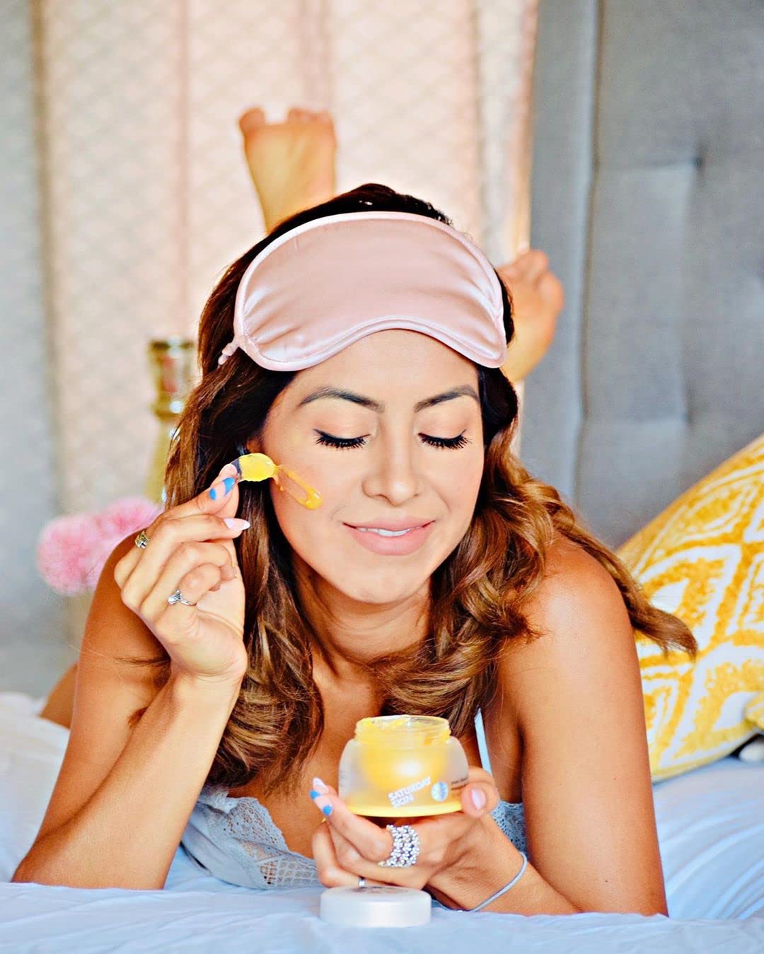 Yuzu Vitamin C Sleep Mask Regenerist Retinol Ultra Rich Face Moisturizer Cream Smooth Skin and Reduce Wrinkles Ideal for All Skin Types