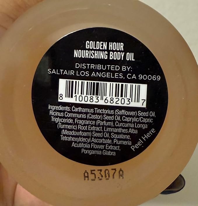 Saltair Body Oil – Luxurious After Shower and Bath Oil for Women and Men. Botanical, Non-Greasy, Well-Absorbing Moisturizer for Hydrating Dry Skin – 4oz Bottle, Golden Hour Scent