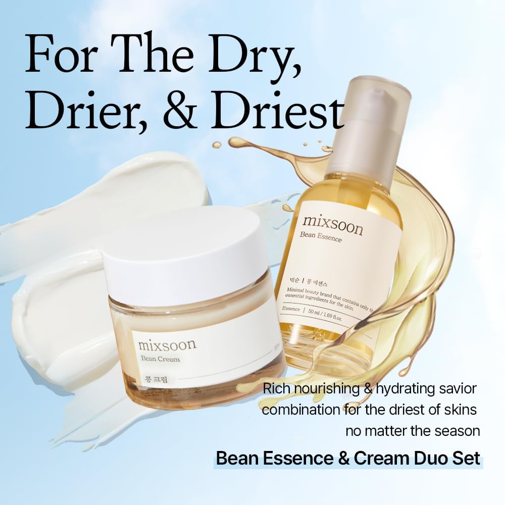Bean Essence Exfoliating Hydrating Korean Skin Care Glass Skin Hyaluronic Acid Serum 1.61 Fl Oz (Pack of 1)