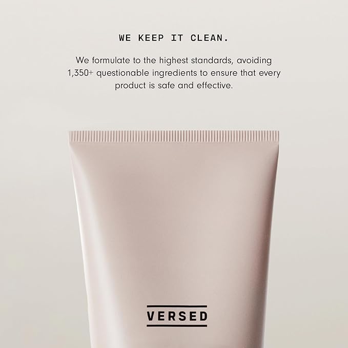 Versed Press Restart Retinol Body Lotion - Skin Firming Lotion with Cocoa Butter, Squalane & Vitamin E - Lightweight All-Over Body Moisturizer for Dark Spots and Aging Dry Skin (6 oz)