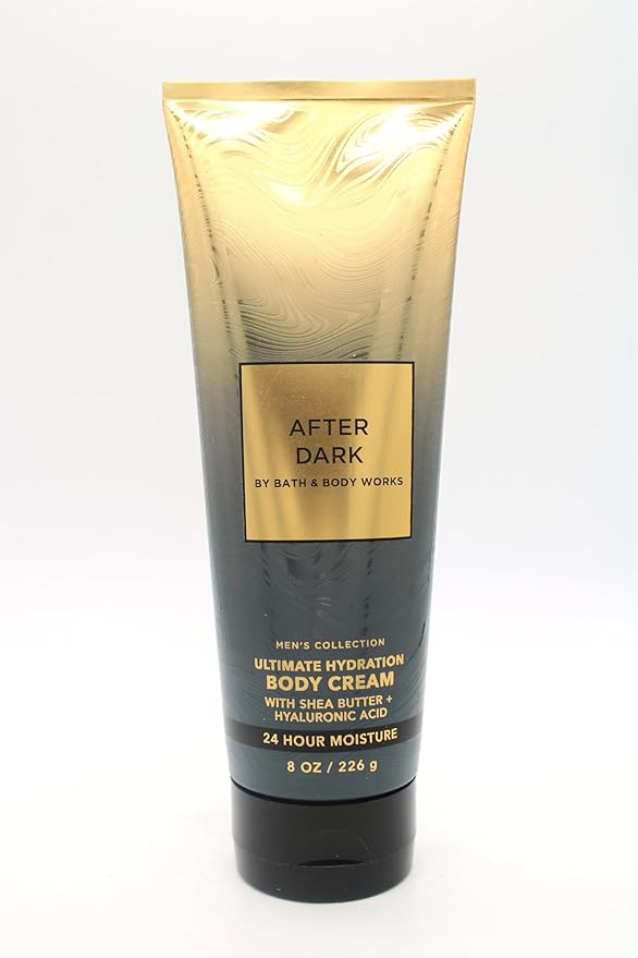 After Dark, Bath and Body, Men's Ultimate Hydration Body Cream, 8 oz