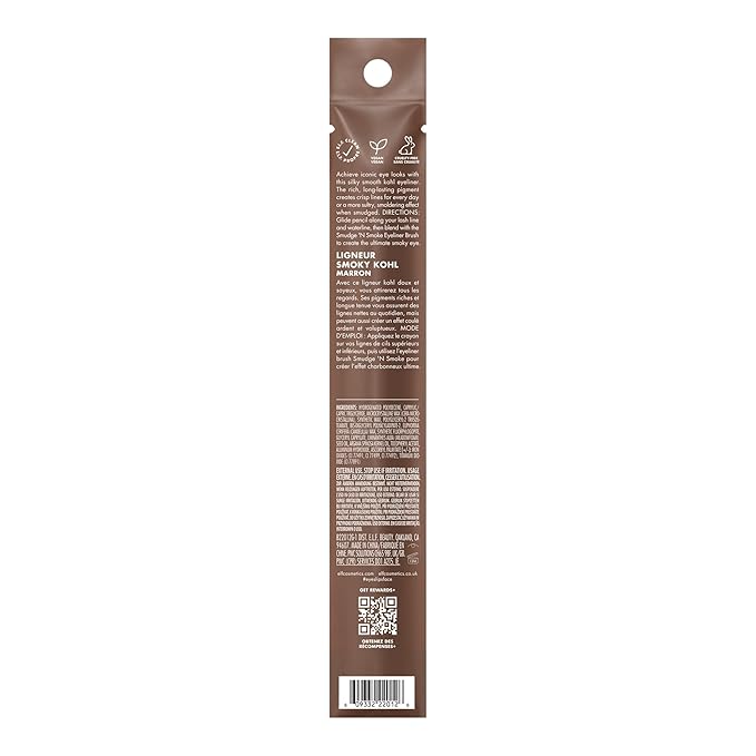 e.l.f. Smoky Kohl Eyeliner, Eye Pencil For Creating Long-Lasting, Bold, High-Pigmented Makeup Looks, Vegan & Cruelty-Free, Brownie Points