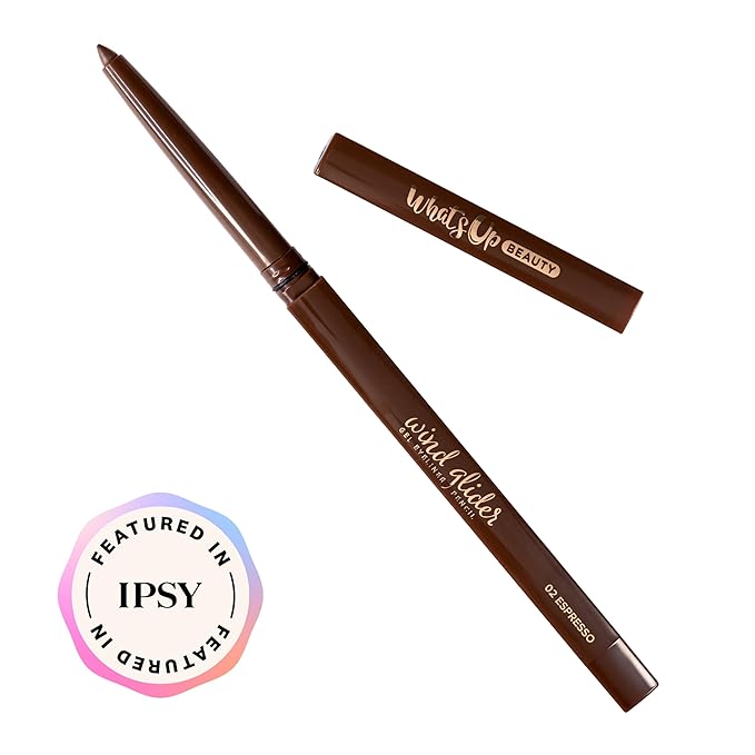 Whats Up Beauty - Wind Glider Gel Eyeliner Pencil - Shade 03 Burgundy Clean Cruelty Free Vegan Eye Makeup