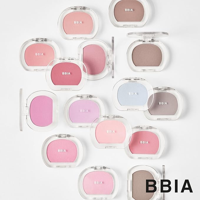 BBIA Last Blush NEW 15 Colors - Cheek Blush Shaping Shading Contour & Highlight Long-Lasting Matte Finish Natural Shades Buildable & Blendable Daily Korean Face Makeup (13 TOFFEE, Pack of 1)