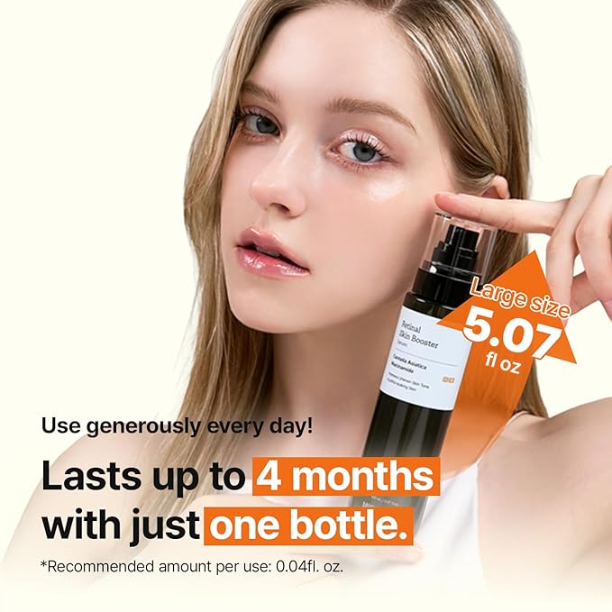 MEDITHERAPY Retinal Skin Booster Serum – Gentle Daily Serum for Beginners, Lightweight Face & Body Serum – Smooth Texture & Pore Care – Korean Skincare, 5.07 Fl. Oz