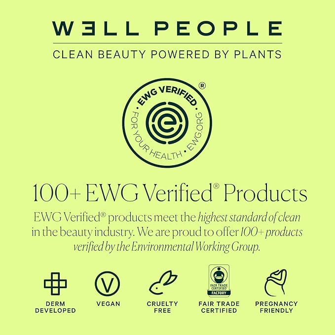 Well People Bio Brightener Priming Serum, Nourishing Primer For Long-Lasting Makeup & A Healthy Glow, Brightens & Soothes Skin, Vegan & Cruelty-free