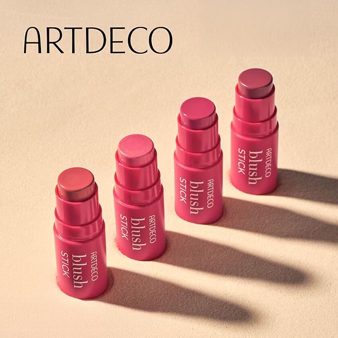 ARTDECO Blush Stick Studio City – Cream Blush with Buildable Color – Easy to Blend Makeup Stick for a Fresh & Natural Finish – Vegan & Cruelty Free – 0.17 oz