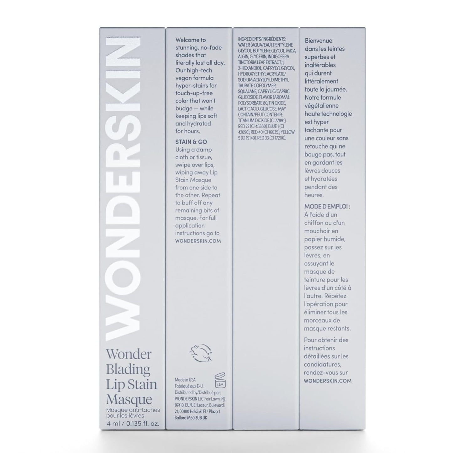 Wonder Blading Lip Stain Peel off Masque - Long Lasting, Waterproof and Transfer Proof Pink Lip Tint, Matte Finish Peel off Makeup (Beautiful Masque)