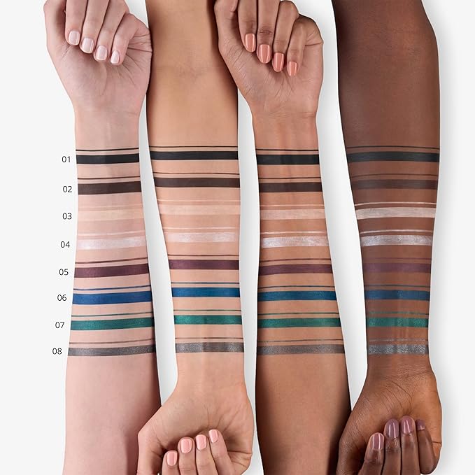 essence | Stay & Play Gel Eyeliner | Super Soft Gel-like Texture | Waterproof & Longlasting | Vegan & Cruelty Free (06 Midnight Sky)