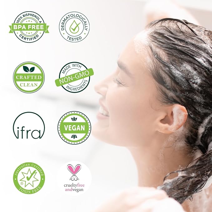 VEGAN Anti Hair Fall Shampoo | Plant Based Keratin & Organic Moroccan Argan Oil | for Dry | Thickening | Hair Loss for Men & Women | 6.8 fl. oz