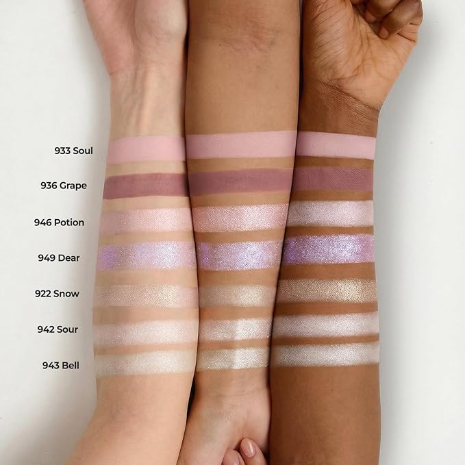 Laka Mono Single Eyeshadow, High Pigment Eye Shadow, Easy Apply, Long Lasting Color, Smooth Blendable Formula, Vegan, K-Beauty (#934 Bounce)