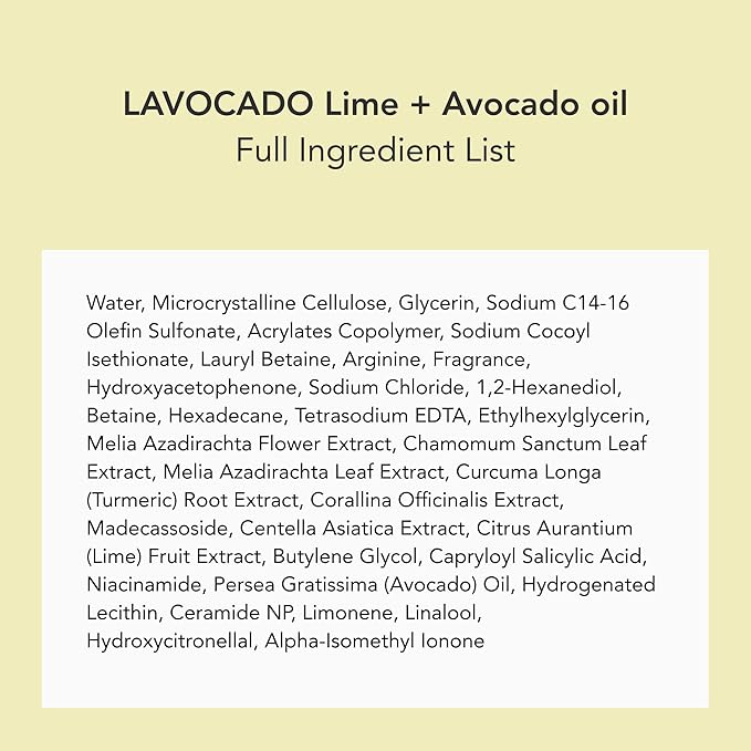 WHIPPED VEGAN SCRUB 210g (7.40 oz) – Soft as Gelato Texture, Enriched with Ceramide, Shea Butter & Niacinamide | 10x Finer than Sugar Scrubs | for Face & Body (Lavocado(Lime + Avocado))