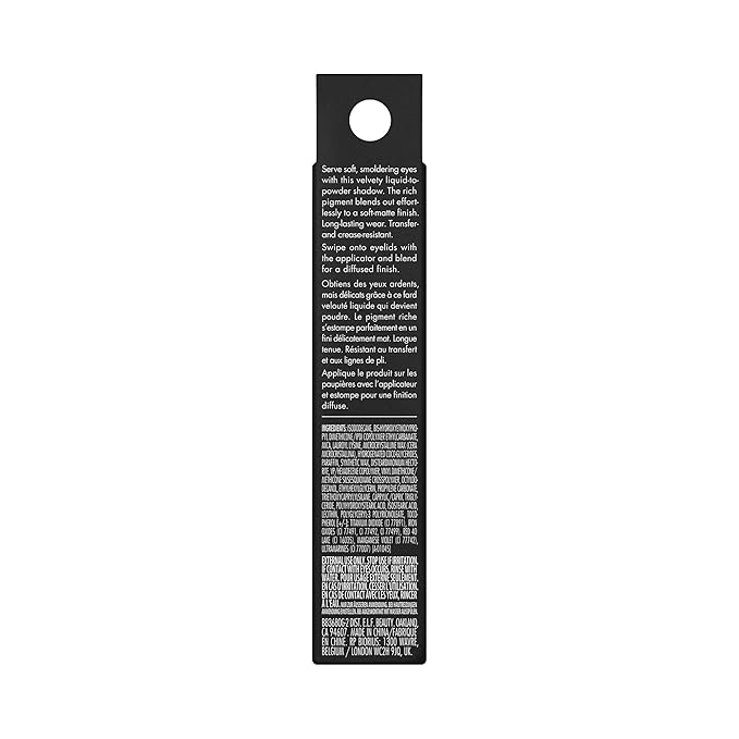 e.l.f. Liquid Velvet Eyeshadow, Crease-Resistant Liquid-to-Powder Eyeshadow For A Rich, Soft-Matte Finish, Vegan & Cruelty-Free, Ginger Snap