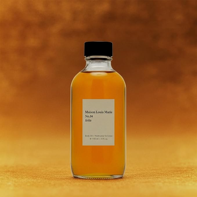 Maison Louis Marie - No.14 Icila Natural Body Oil | Luxury Clean Beauty + Non-Toxic Fragrance (4 fl oz | 118 ml)