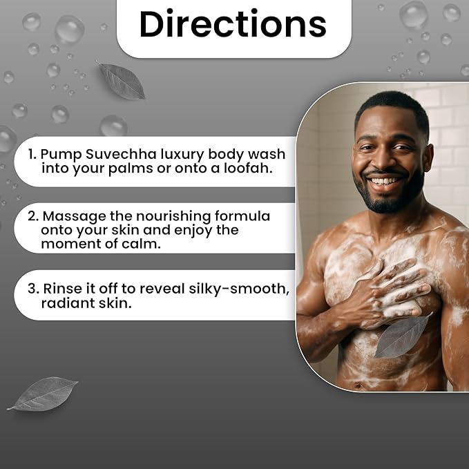 Vegan Body Wash with non toxic, Organic Ingredients | Made in USA |Great for Delicate Skin | Paraben free, gluten free, sulfate free| Moisturizing with organic Aloe & Shea Butter (Unscented)