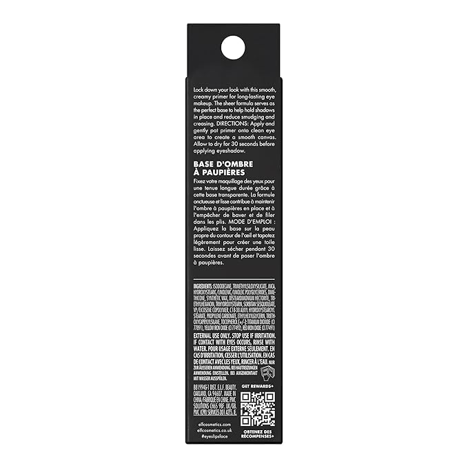 e.l.f. Lock It Down Eyeshadow Primer,Smooth Creamy Eye Makeup Primer For Long-Lasting Eyeshadow,Intensifies Color,Helps Prevent Creasing,Vegan & Cruelty-Free,(Pack of 2)
