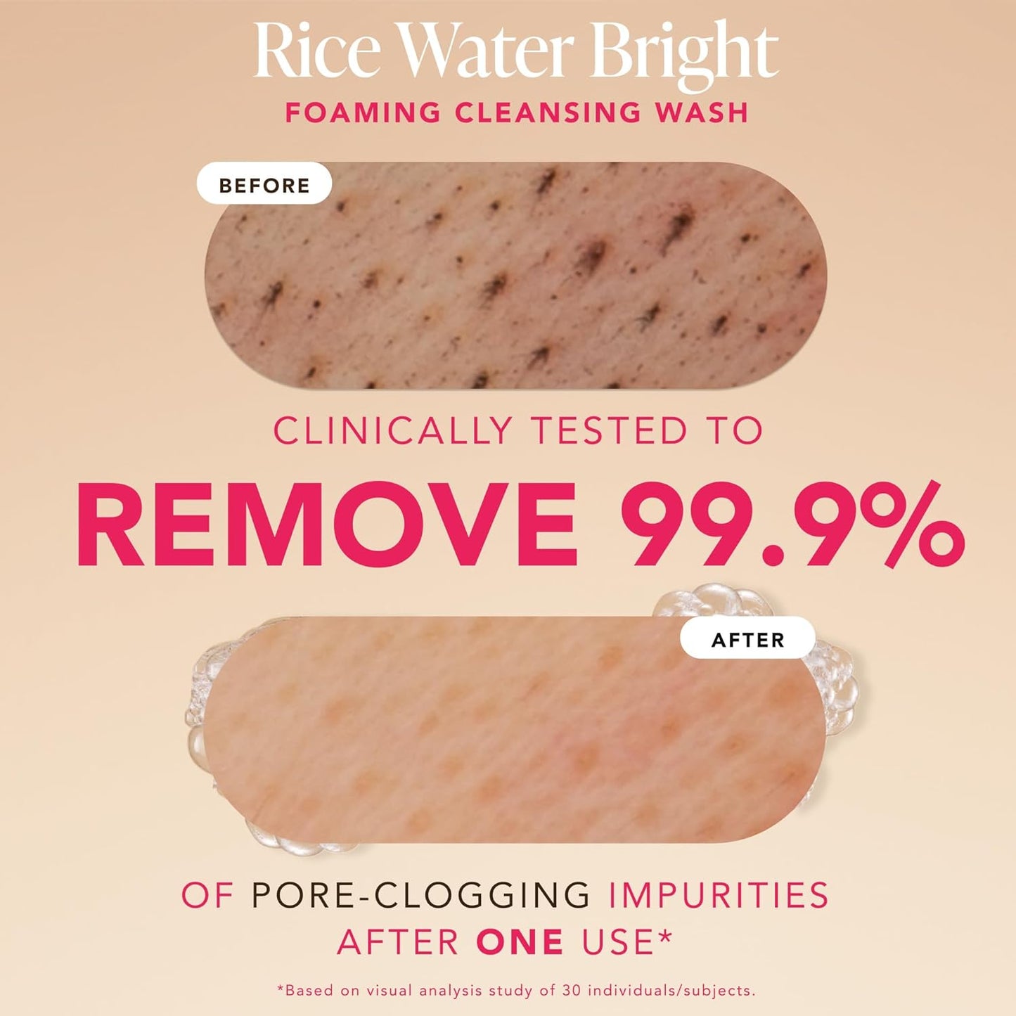 Revitalize Your Skin: Rice Water Bright Double Cleansing Duo Set - Hydrating Vegan Cleanser & Pore Control Oil for Radiant Complexion
