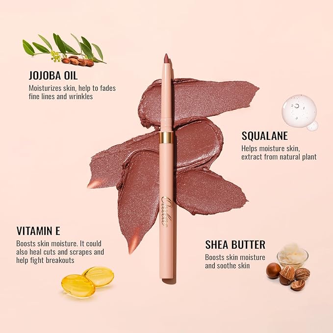 Oulac Mint Green Eyeliner Pencil, Waterproof Retractable Eye Liner Pen, Smooth and Creamy Eye Makeup for Precision Application Vegan & Cruelty-Free, 11 Mint