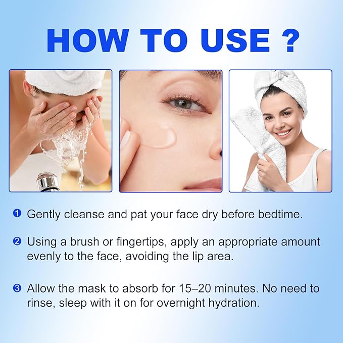 2pack Hyaluronic Acid Powder for Skin Face, Hyaluronic Acid Serum Powder, Low Molecular Weight, Cosmetics Grade,Natural Ingredient for Skincare,Skin Hydration Moisture Support Supplements,Facial Serum