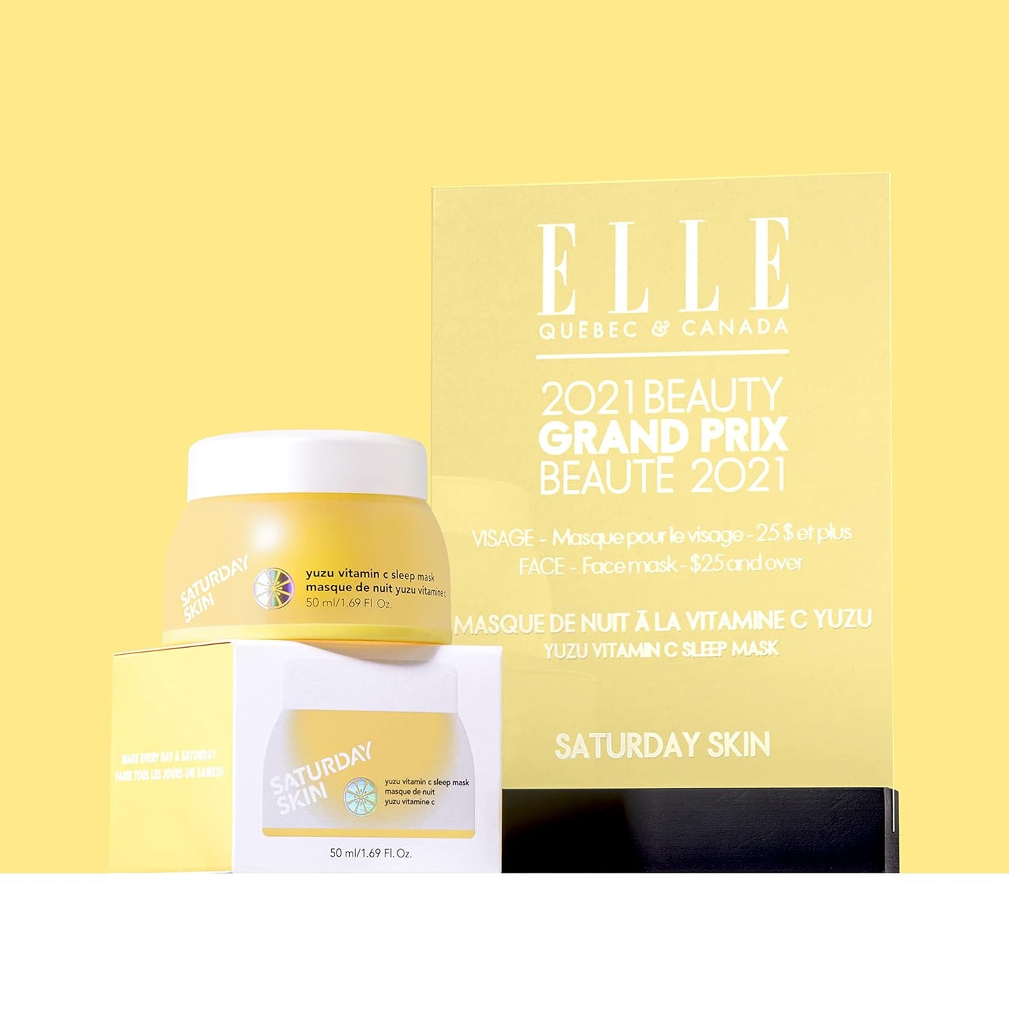 Yuzu Vitamin C Sleep Mask Regenerist Retinol Ultra Rich Face Moisturizer Cream Smooth Skin and Reduce Wrinkles Ideal for All Skin Types