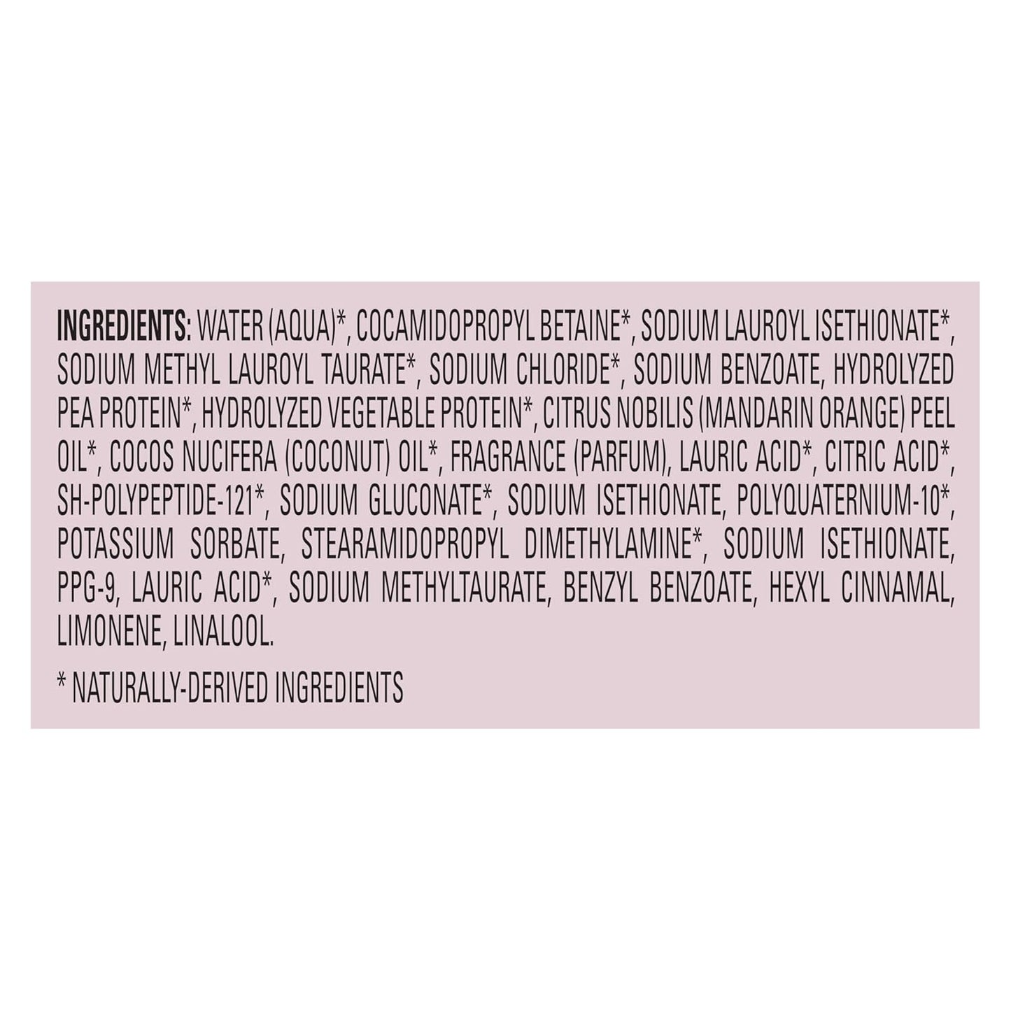 5-In-1 Multi-Benefit Shampoo Vegan Keratin Collagen & Sun-Kissed Mandarin for a Deep Cleanse, Hydration, Strength, Fullness & Shine, 13.5 Oz