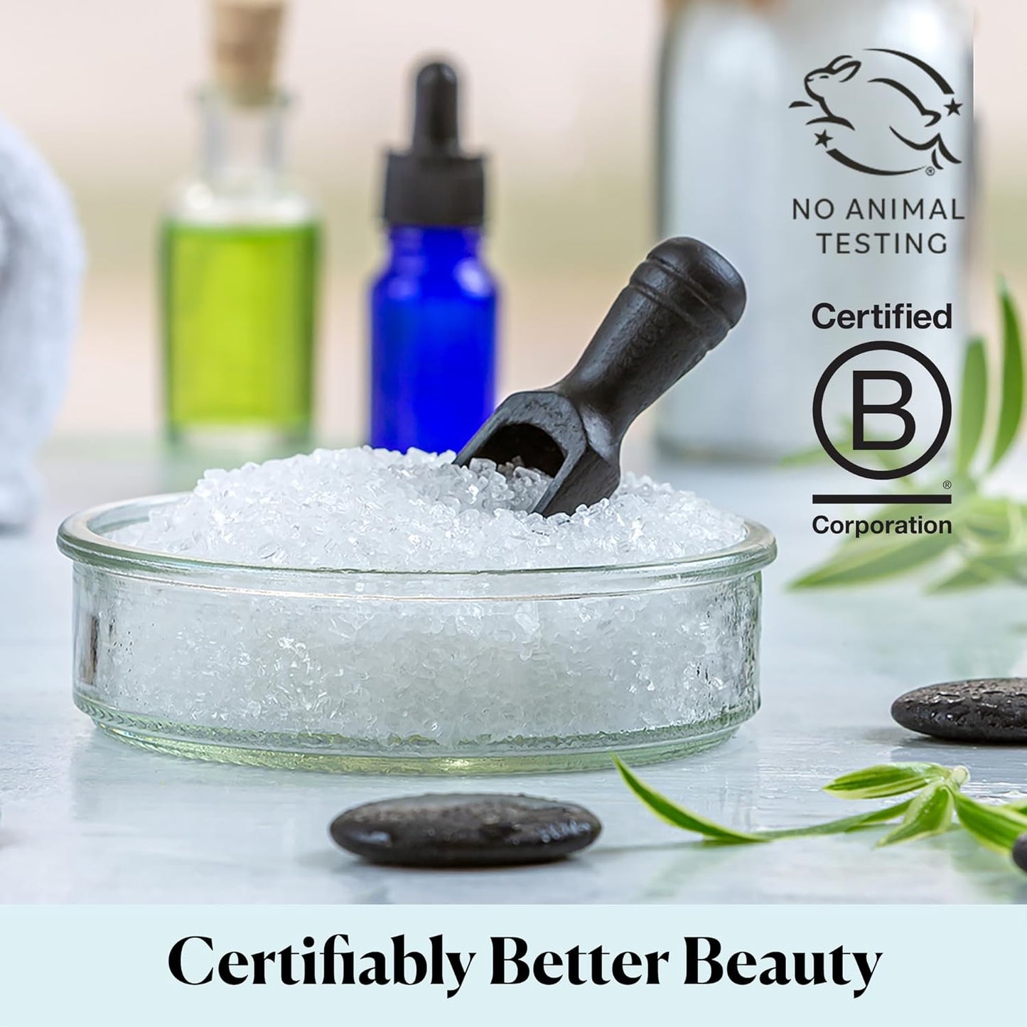 - Epsom Salt Bath Soak, 5 Lbs - Magnesium Sulfate USP - 100% Pure, Medium Grain - Unscented - Soaking Bath Salts - Resealable Bag - Natural, Vegan & Cruelty Free - Self Care - Bath & Feet
