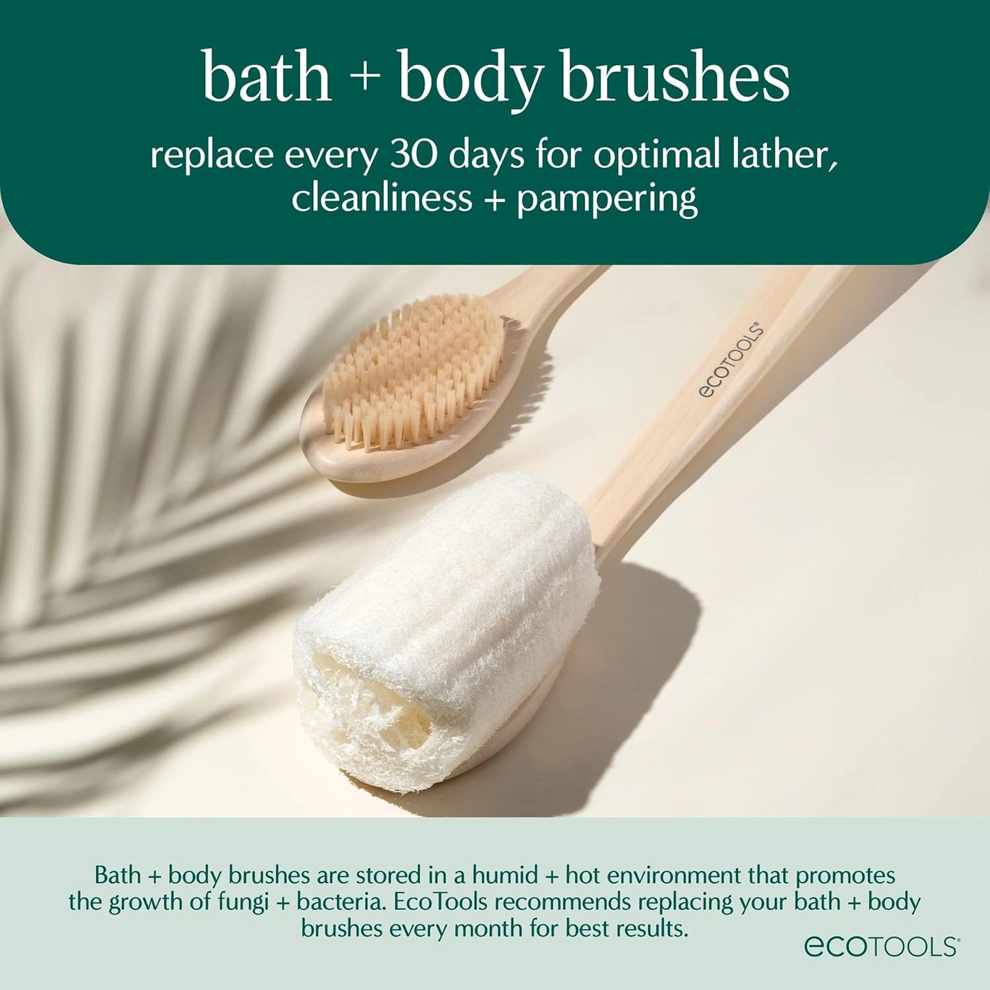 Dry Brush, Gentle Exfoliating Scrubber for Skincare and Beauty, Pore Cleansing, Pink