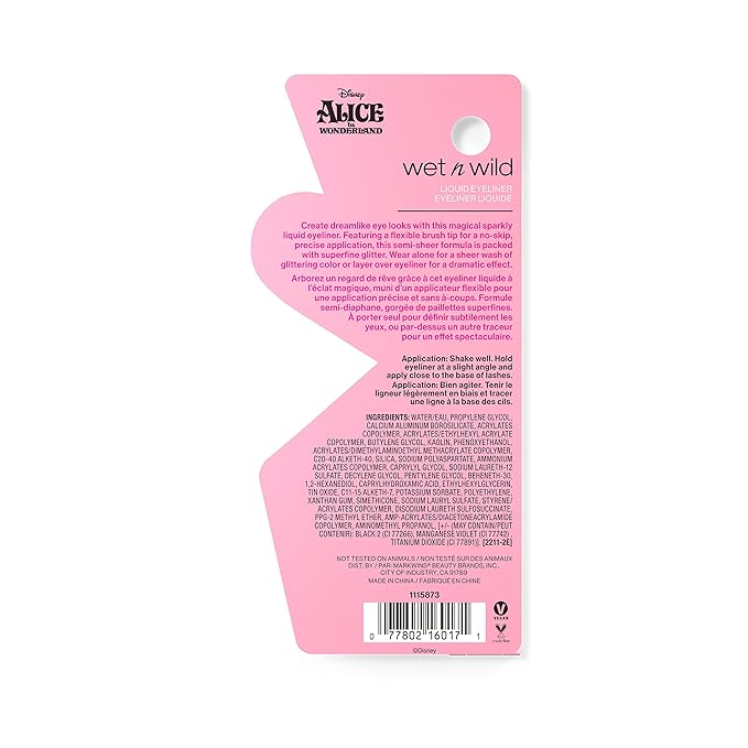 wet n wild Out Of Time Liquid Eyeliner Alice In Wonderland Collection