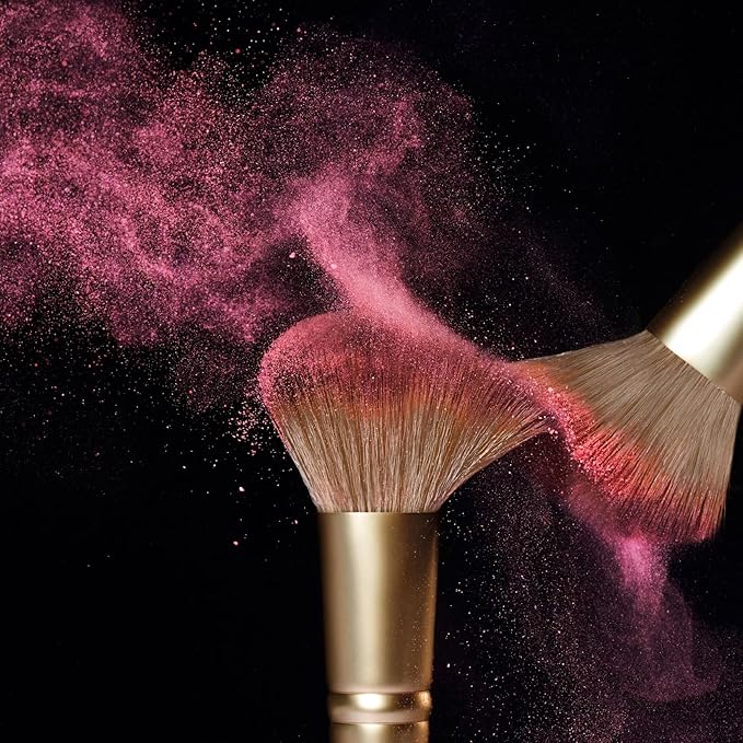 LAURA GELLER NEW YORK Cosmetic Professional Makeup Brushes - Cruelty-Free - 09 Dual-Ended Blush and Bronzer Brush