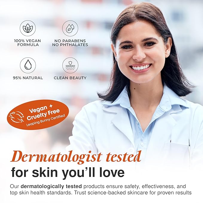 Vitamin C & Collagen Face Moisturizer –Dermatologist Tested, Anti Aging Day Cream, Korean Skin Care – Hydrating, Firming & Plumping – Vegan, Clean Beauty, Cruelty-Free – 1.69 Fl Oz