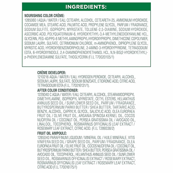 Garnier Nutrisse Ultra Crème Hair Color, Permanent Hair Dye with 100% Gray Coverage, Vegan & Cruelty-Free, 40 Dark Brown (Dark Chocolate), 1 Count