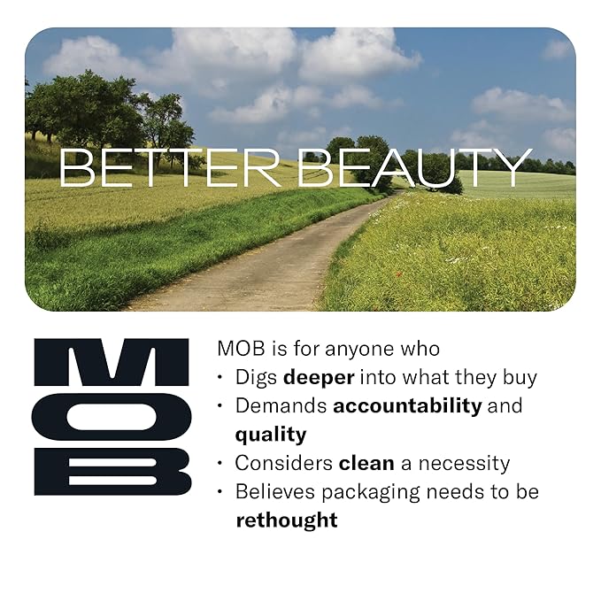 MOB Beauty Eyeshadow M28 Matte Rich Brown Plum – Deep Cool Smoky Shade for Liner, Crease or Outer Corner, Talc-Free Vegan Cruelty-Free Skincare Infused Long Wear Sustainable Refillable Compact