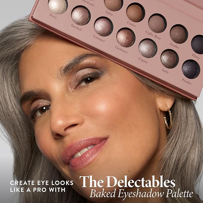 LAURA GELLER NEW YORK Cosmetic Professional Makeup Brushes - Cruelty-Free - 18 Shadow Skills Eyeshadow Brushes (4 Pack)